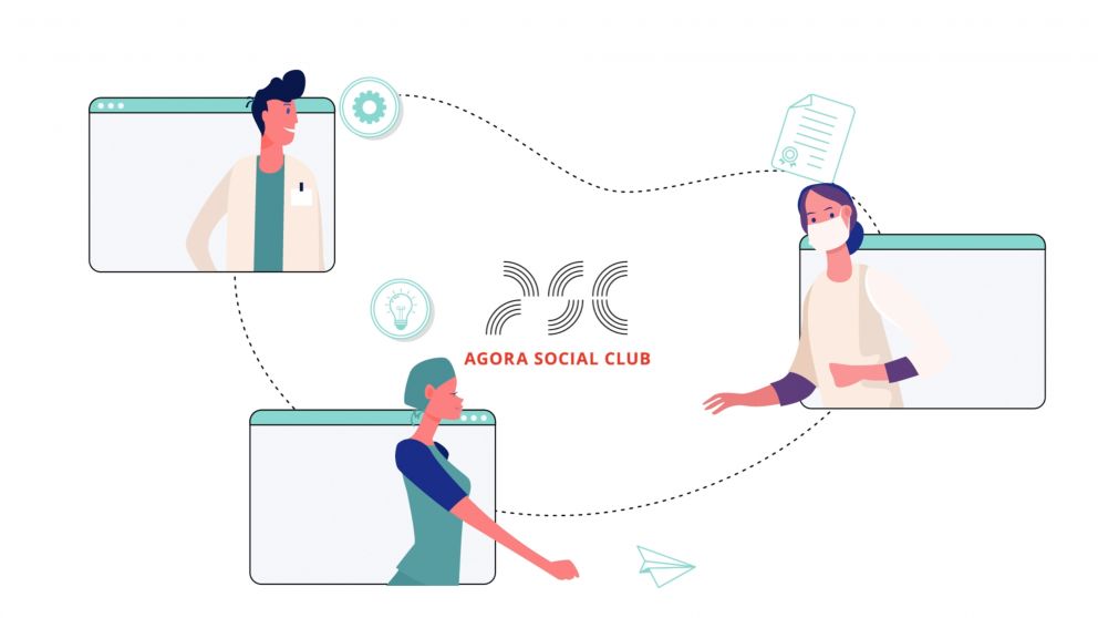 réalisation Les 2 ans de l'Agora Social Club